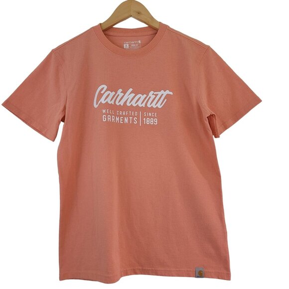 Carhartt Tops - Carhartt Womens Sz M Loose Fit Heavyweight Short Sleeve Retro Graphic T-Shirt